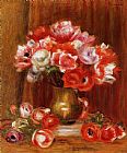 Pierre Auguste Renoir Anemones 3 painting